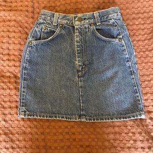 Vintage Levi Jean skirt